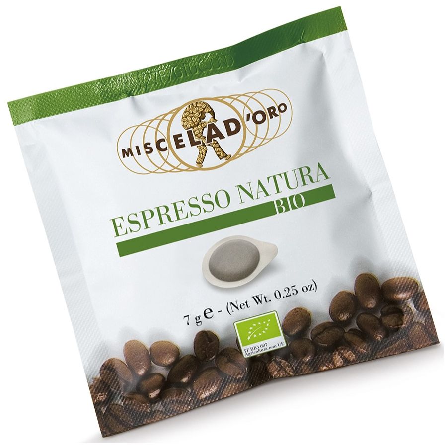 Miscela d'Oro Espresso Natura ESE Espresso Pods 150 pcs