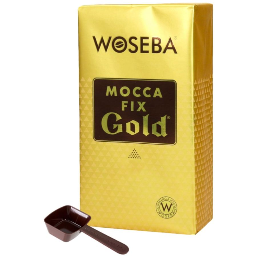 Moccamaster kahvimitta + Woseba Mocca Fix Gold 500 g
