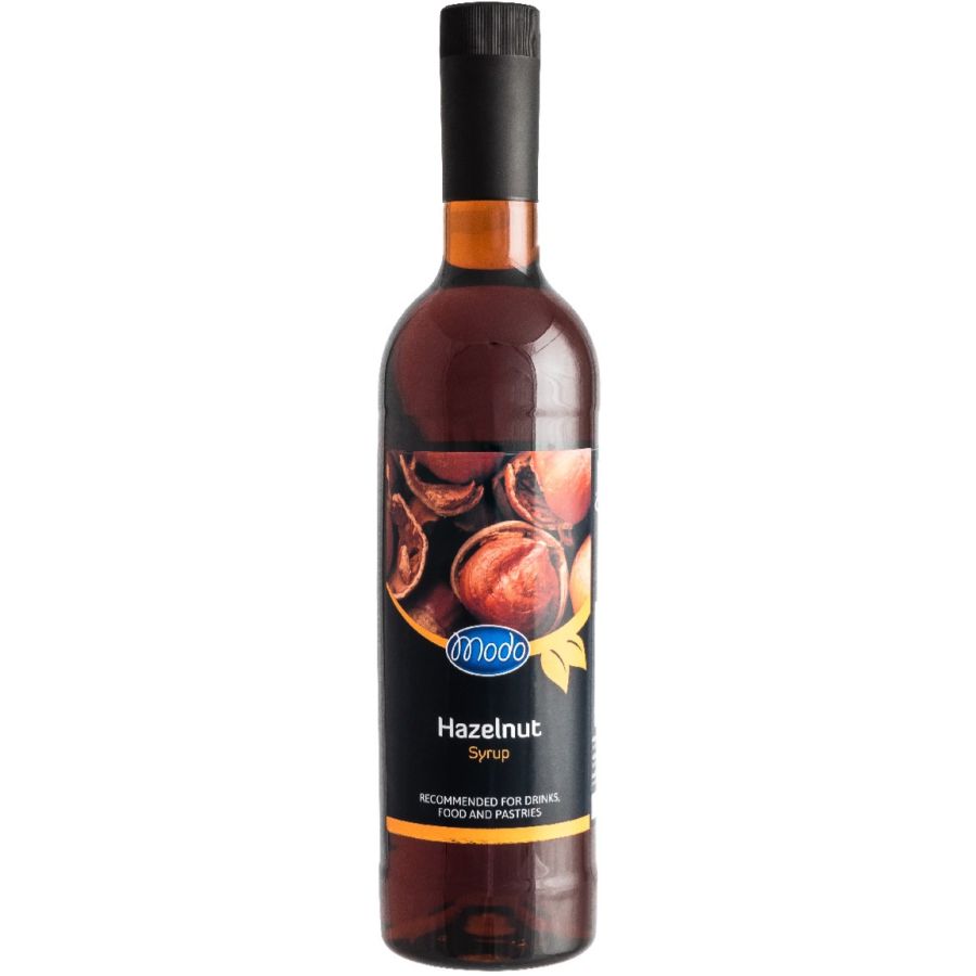 Modo Hazelnut hasselpähkinäsiirappi 750 ml