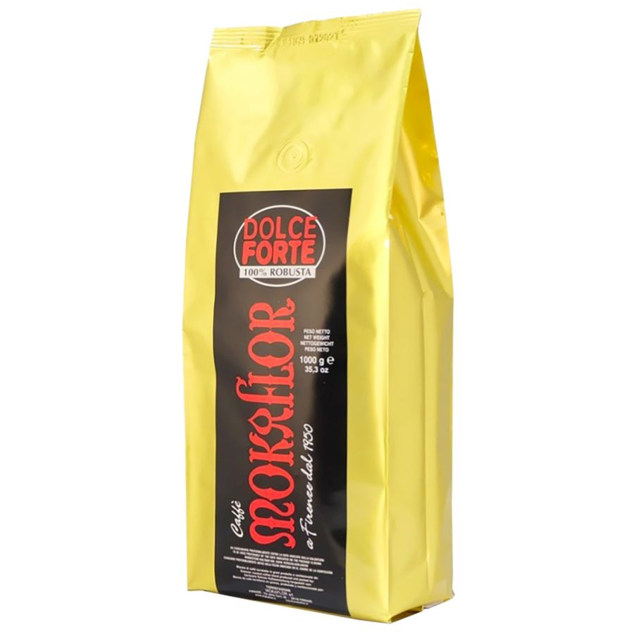 Mokaflor Dolce Forte 100 % Robusta 1 kg kahvipavut