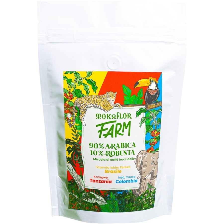 Mokaflor FARM 90 % Arabica & 10 % Robusta 250 g kahvipavut