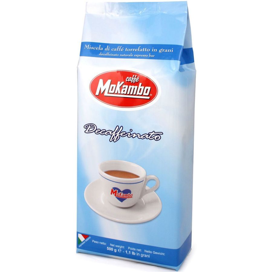 Mokambo Decaffeinato kofeiiniton kahvi 500 g kahvipavut