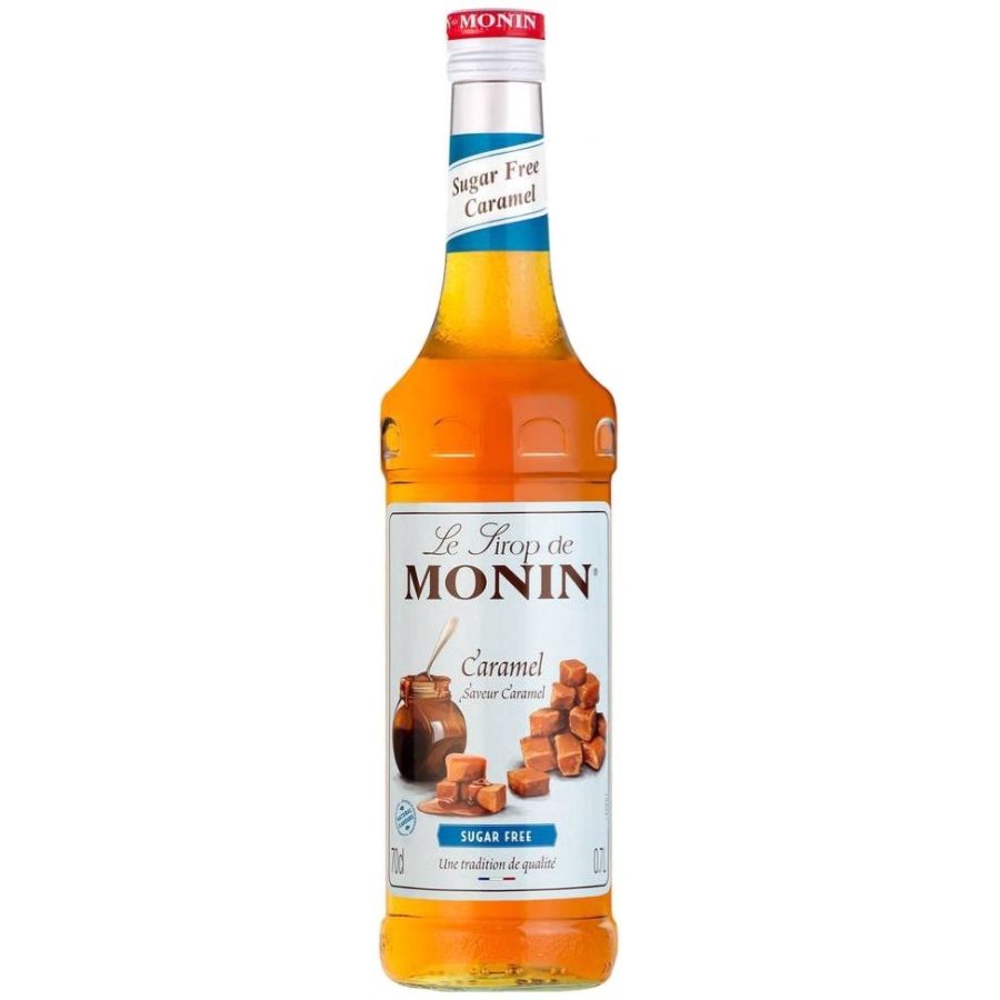 Monin sockerfri Caramel smaksirap 700 ml