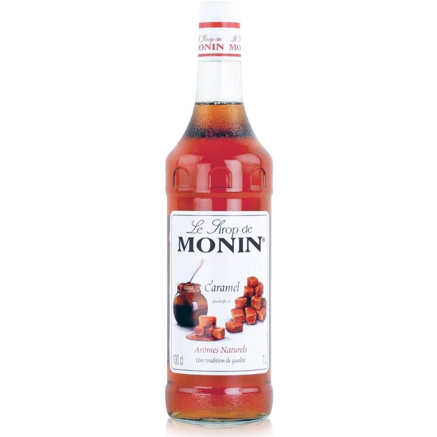 Monin Caramel smaksirap 1 l PET-flaska