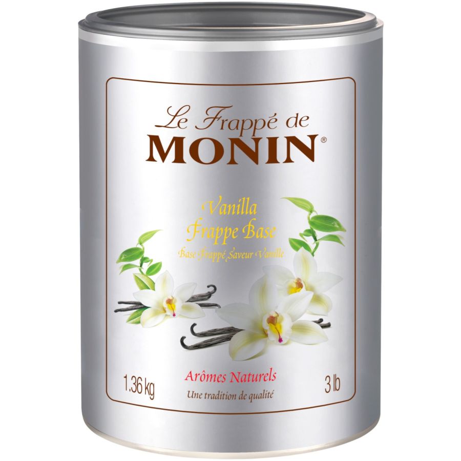 Monin Le Frappé Powder Base 1,36 kg, vanilja