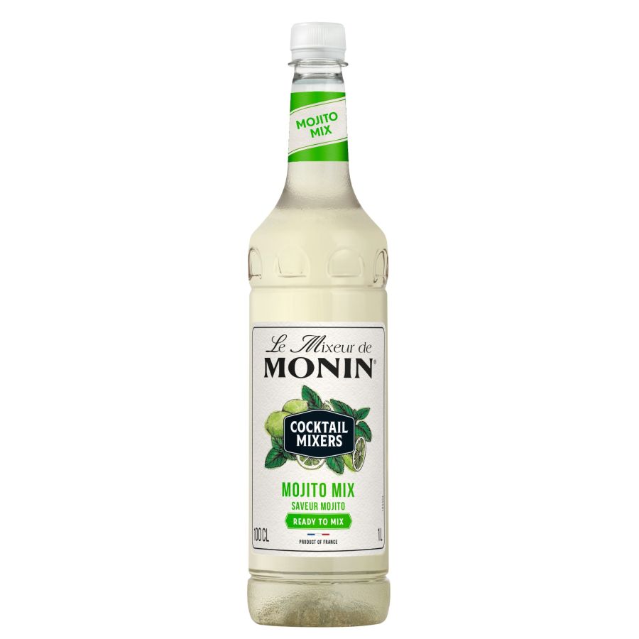 Monin Mojito Cocktail Mixer 1 l PET-pullo