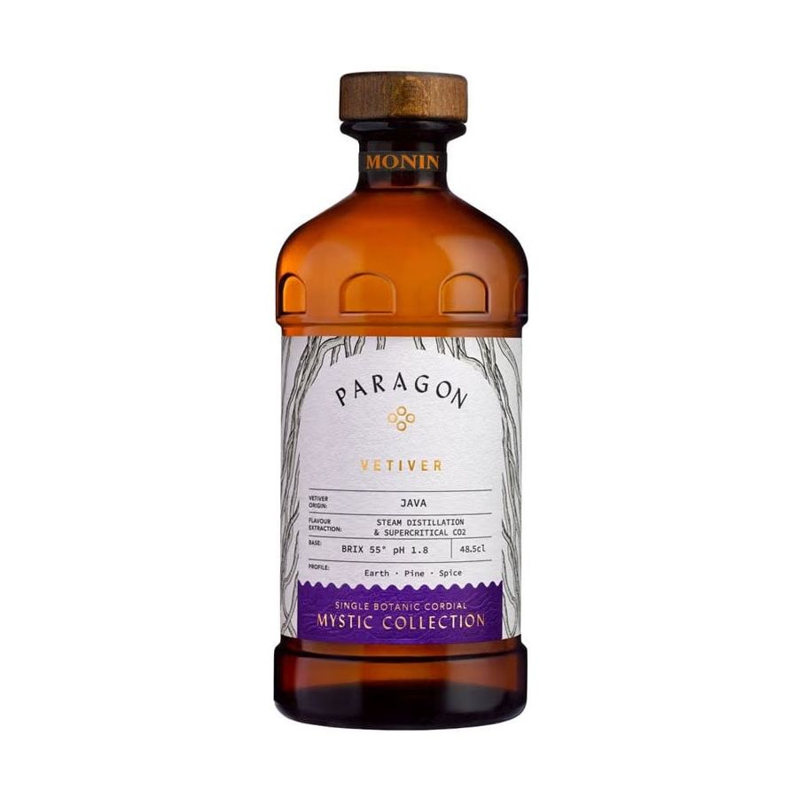 Monin Paragon Cordial Vetiver -mikseri 48,5 cl
