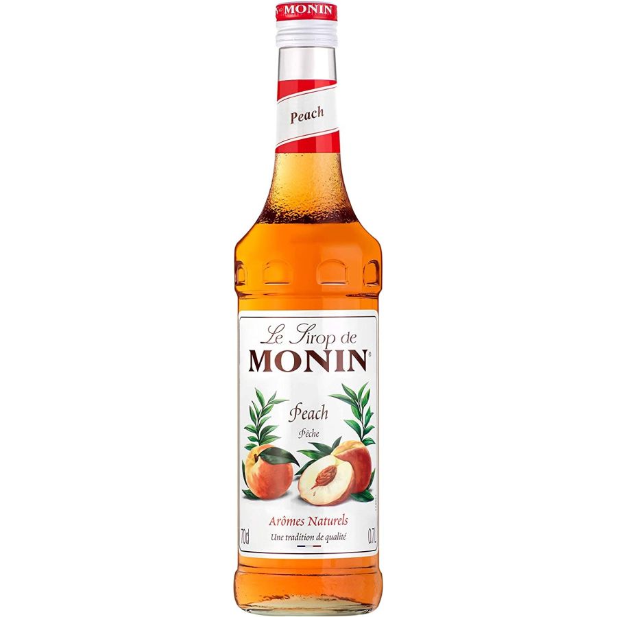 Monin Peach smaksirap 700 ml