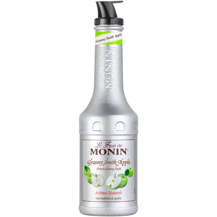 Monin Le Fruit Granny Smith Apple fruktpuré, grönt äpple 1 l