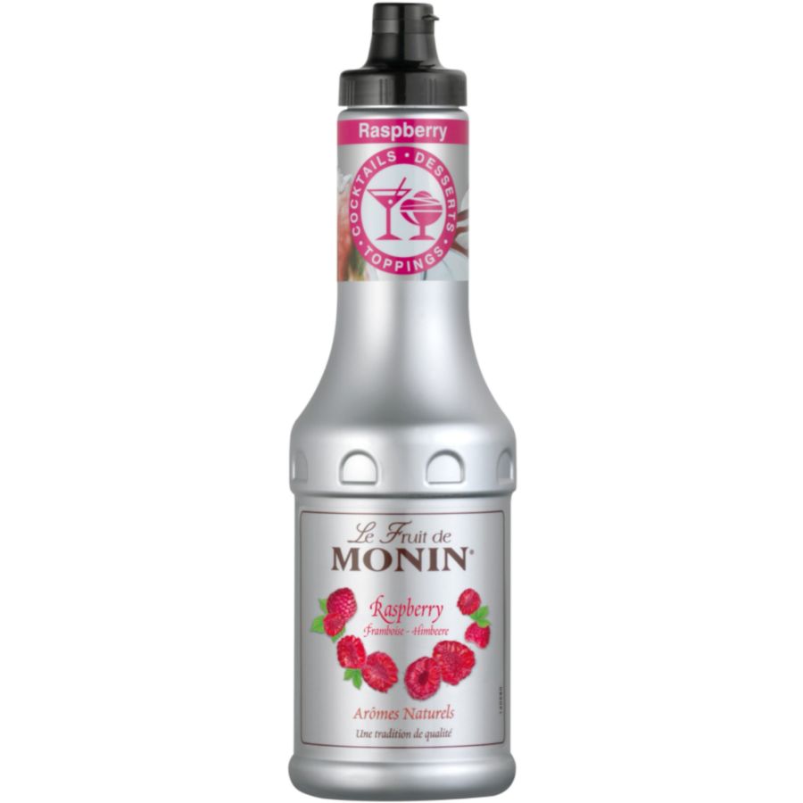 Monin Le Fruit Raspberry hedelmäpyree, vadelma 500 ml