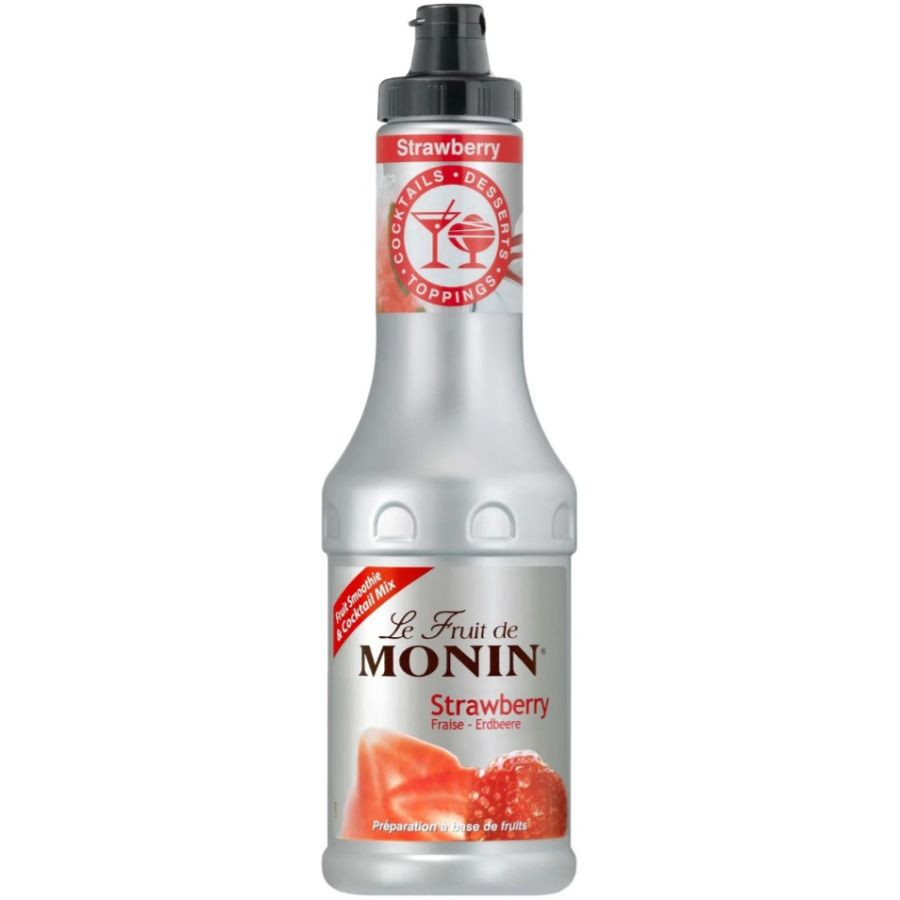 Monin Le Fruit Strawberry hedelmäpyree, mansikka 500 ml