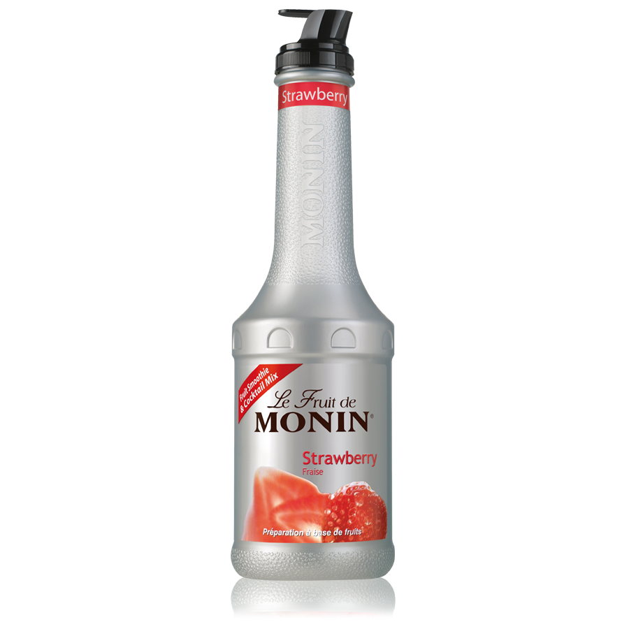 Monin Le Fruit Strawberry hedelmäpyree, mansikka 1 l