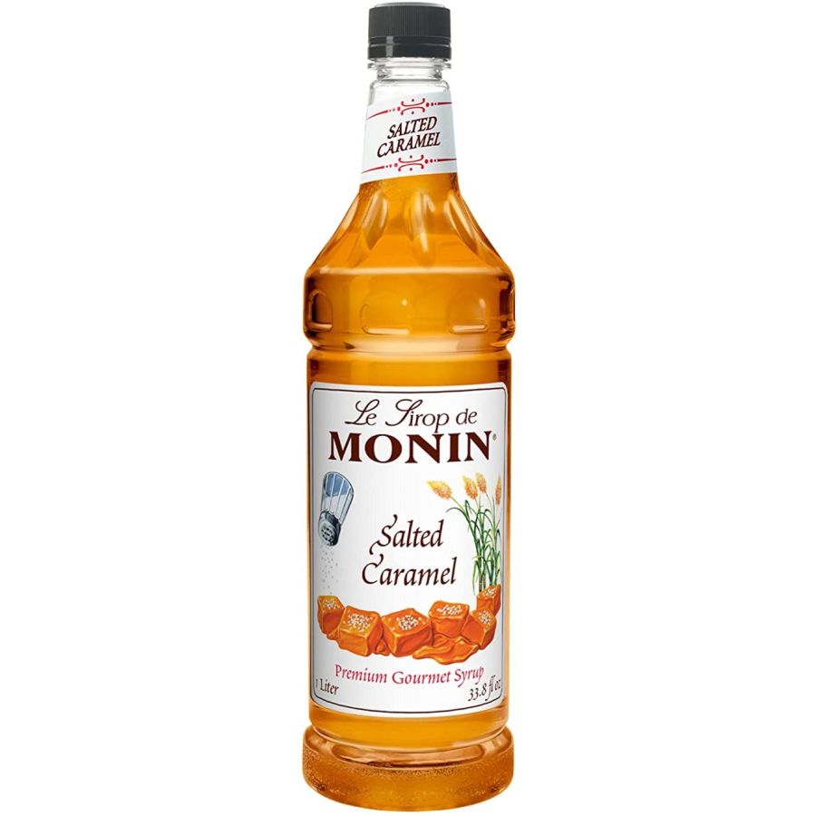 Monin Salted Caramel makusiirappi 1 l PET-pullo