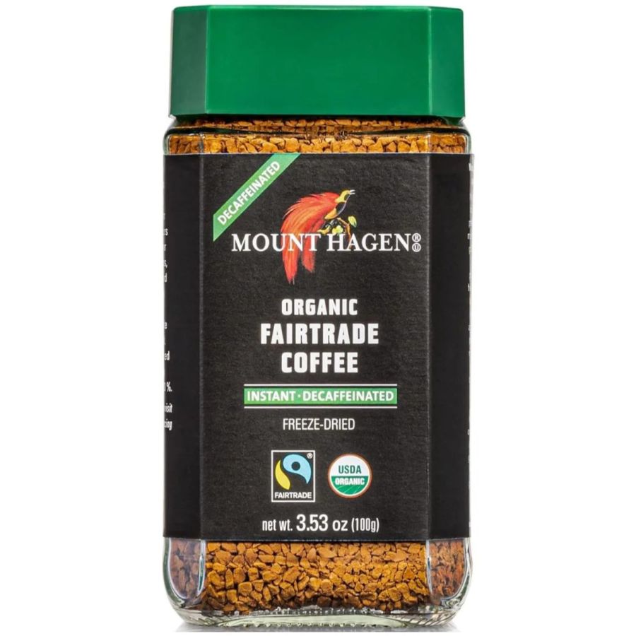 Mount Hagen kofeiiniton pikakahvi 100 g purkki