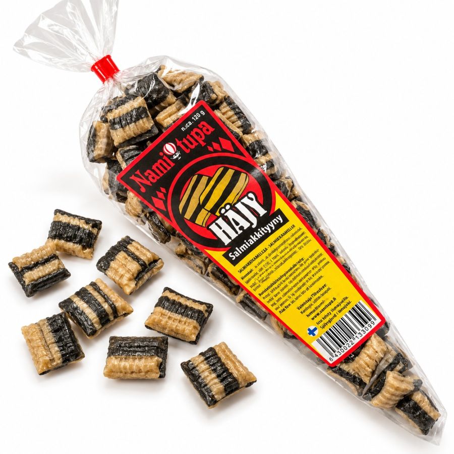Namitupa Häjy salmiakgodis 120 g