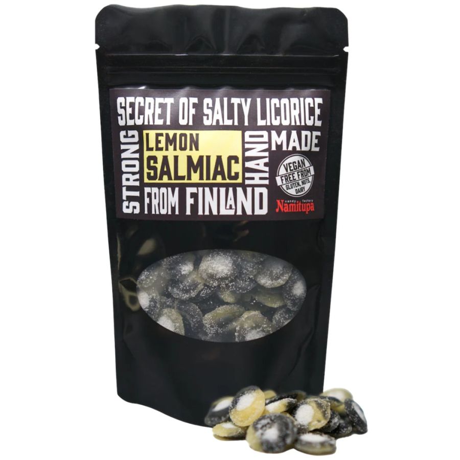 Namitupa Lemon Salmiac - sitruunasalmiakki 100 g