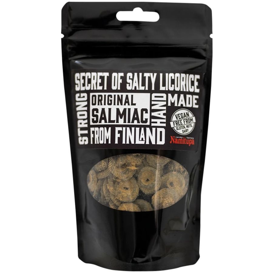 Namitupa Original Salmiac - perinteinen salmiakkinappi 100 g