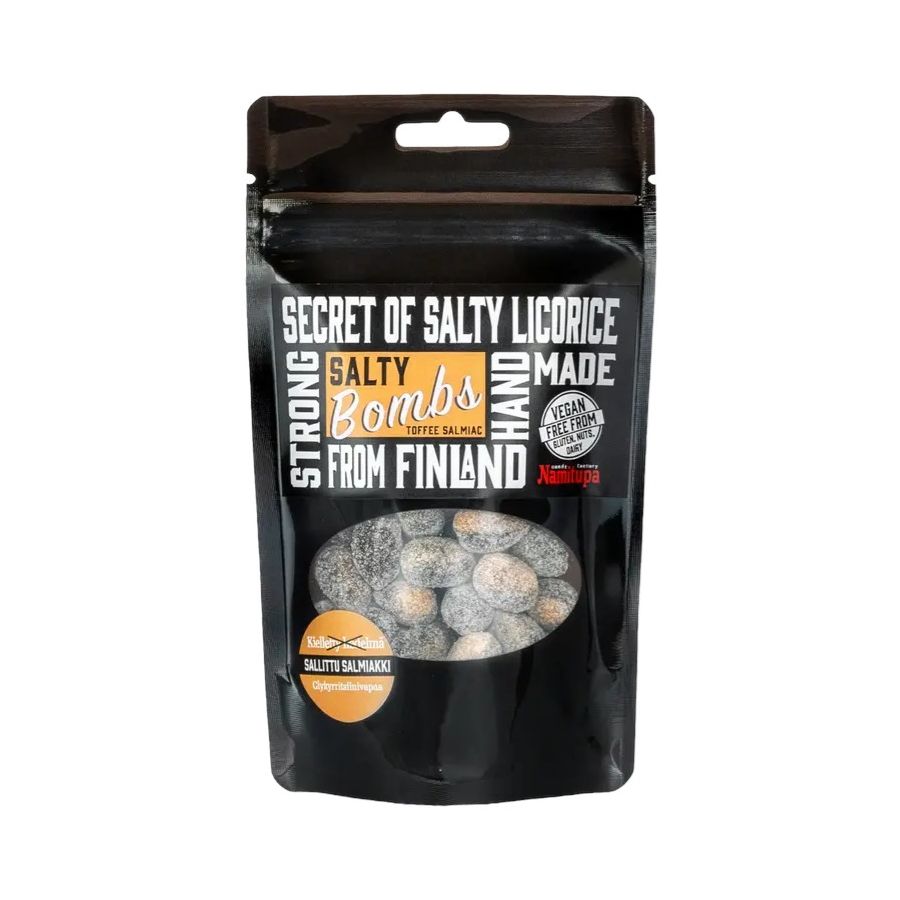 Namitupa Salty Bombs - toffeesalmiakki 100 g
