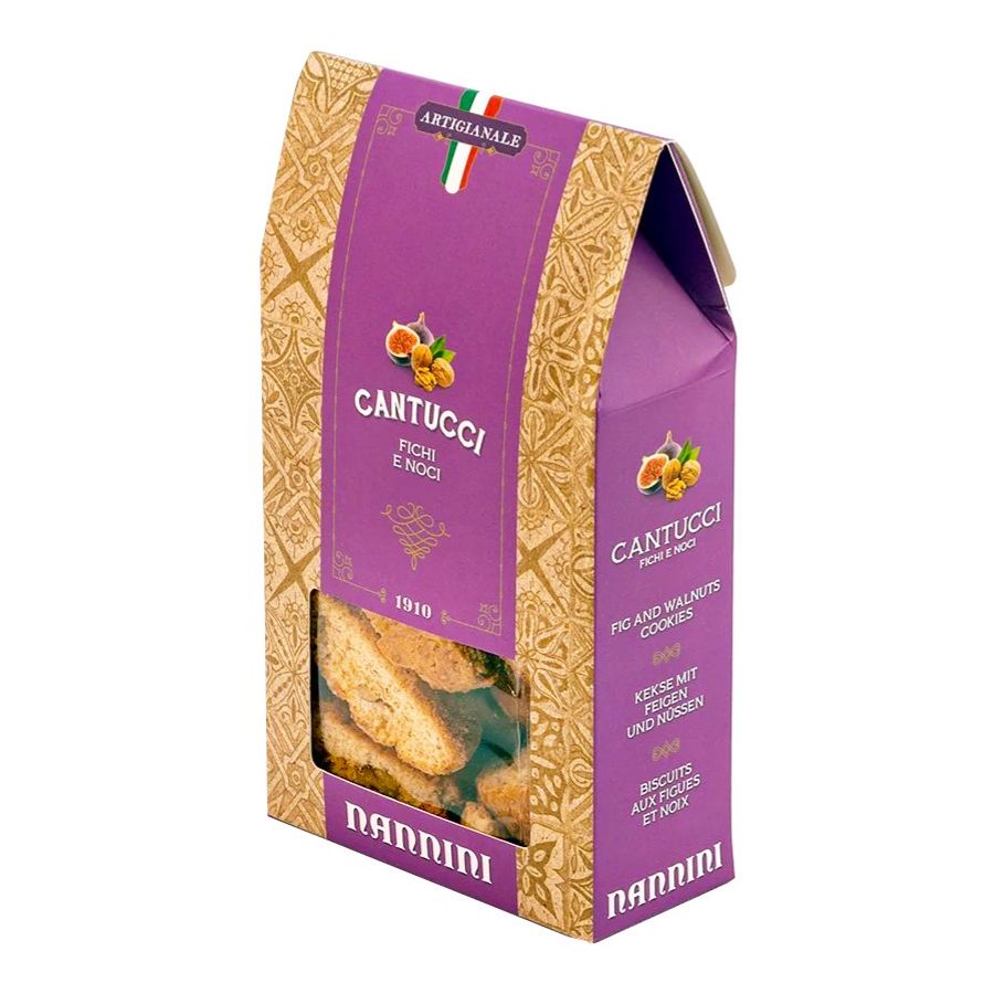 Nannini Cantucci 200 g, viikuna ja pähkinä