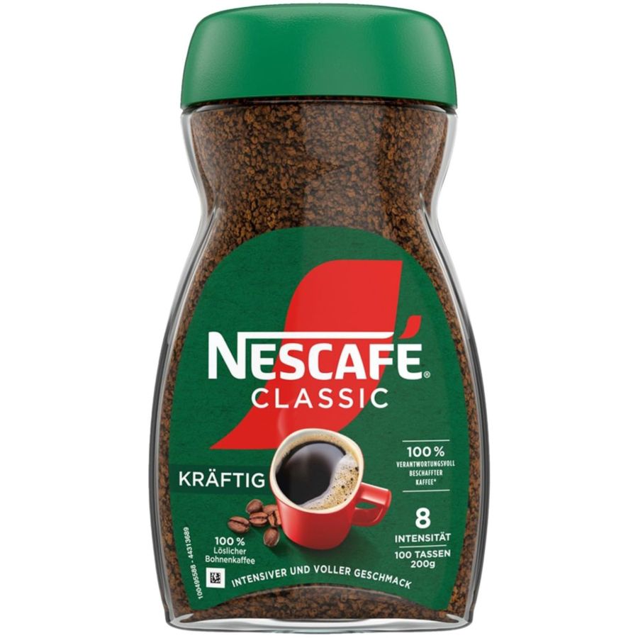 Nescafé Classic Kraftig pikakahvi 200 g