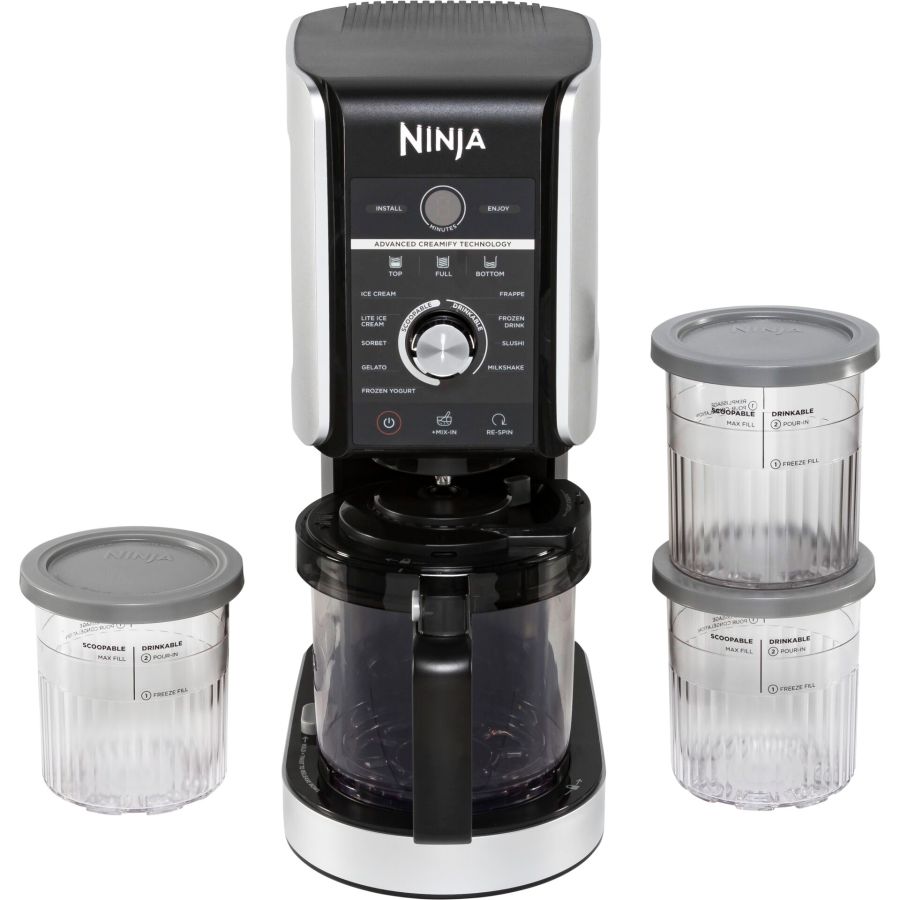 Ninja CREAMi NC501EU XL Deluxe 11-in-1 jäätelö- ja jälkiruokakone