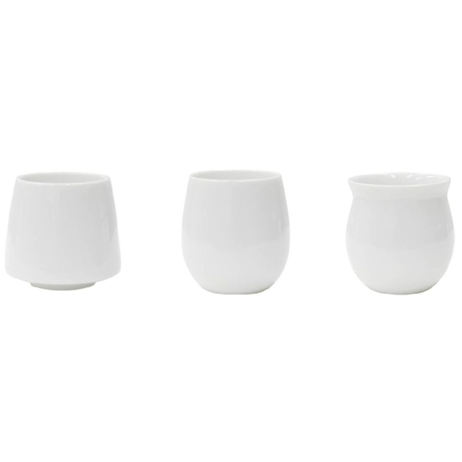 Origami Flavour Tasting Cup Set, 3 st vit