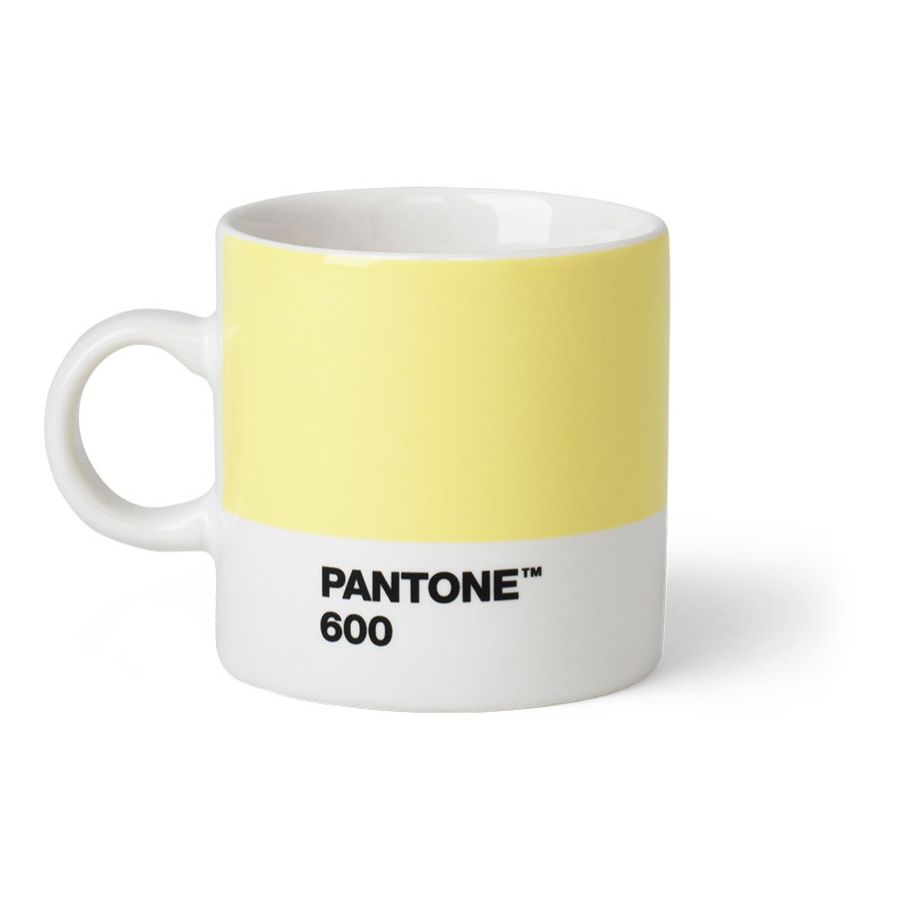 Pantone Espresso Cup, Light Yellow 600