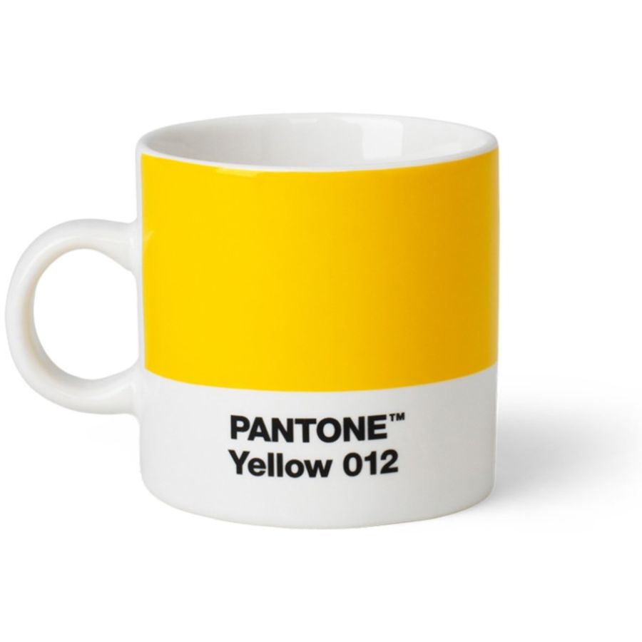 Pantone Espresso Cup, Yellow 012