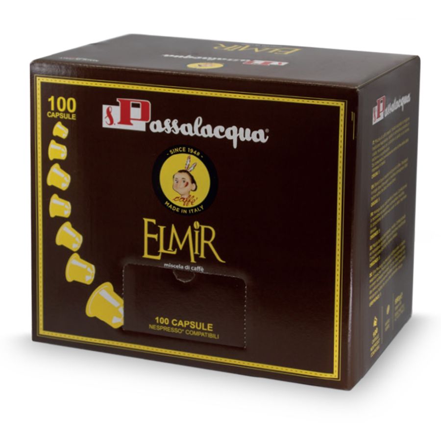 Passalacqua Elmir Nespresso-yhteensopiva kahvikapseli 100 kpl