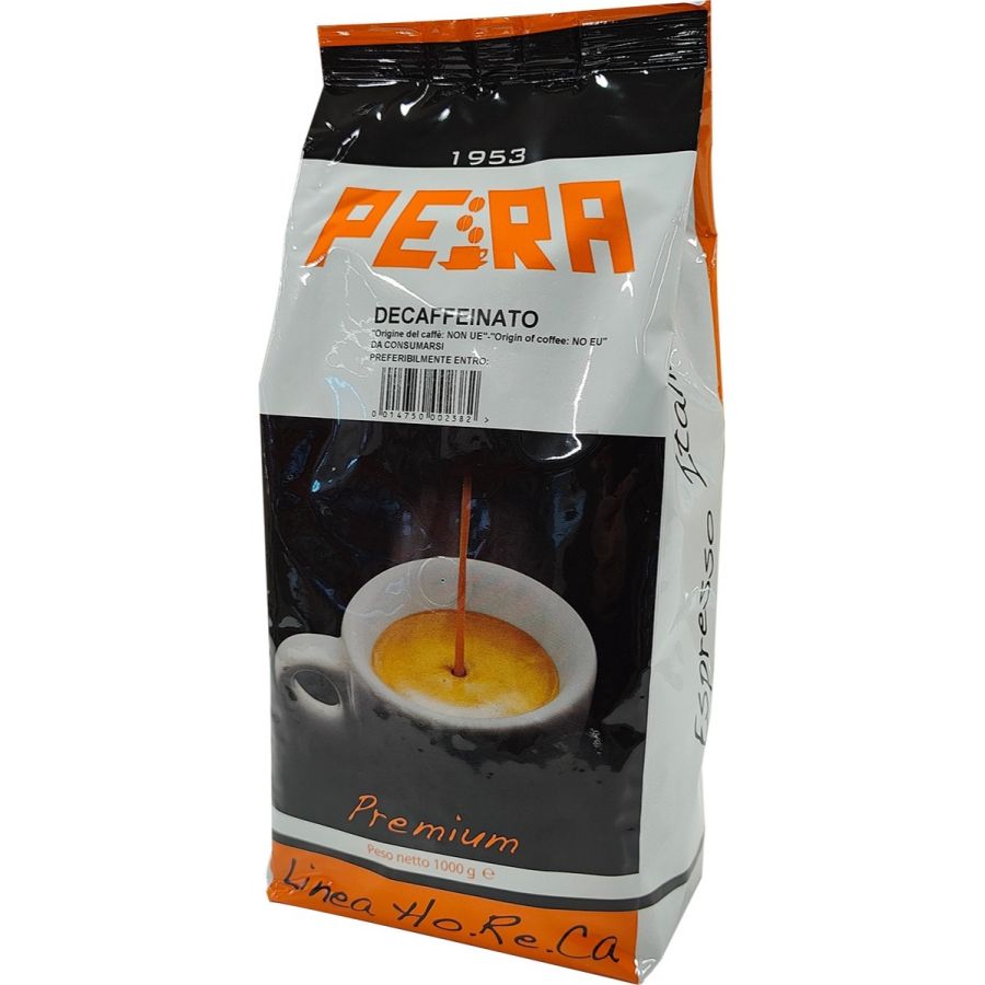 Pera Decaffeinato kofeiinittomat kahvipavut 1 kg