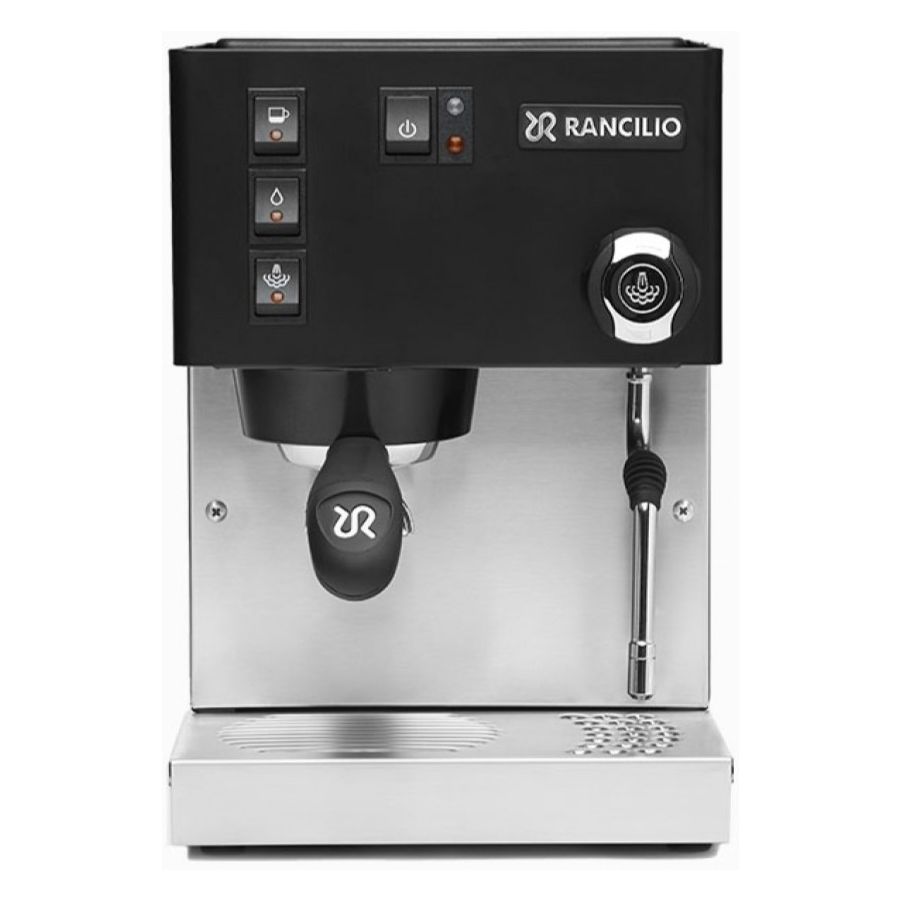 Rancilio Silvia E V6 2020 espressokeitin, musta
