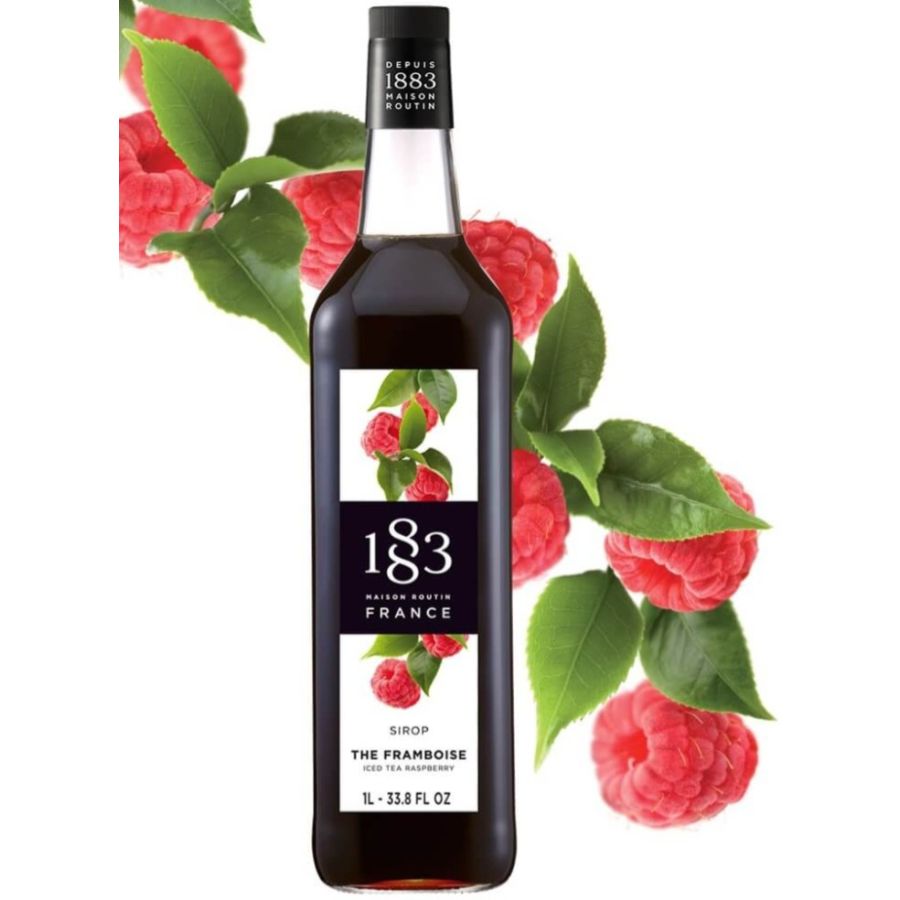 Maison Routin 1883 Iced Tea Raspberry makusiirappi 1000 ml