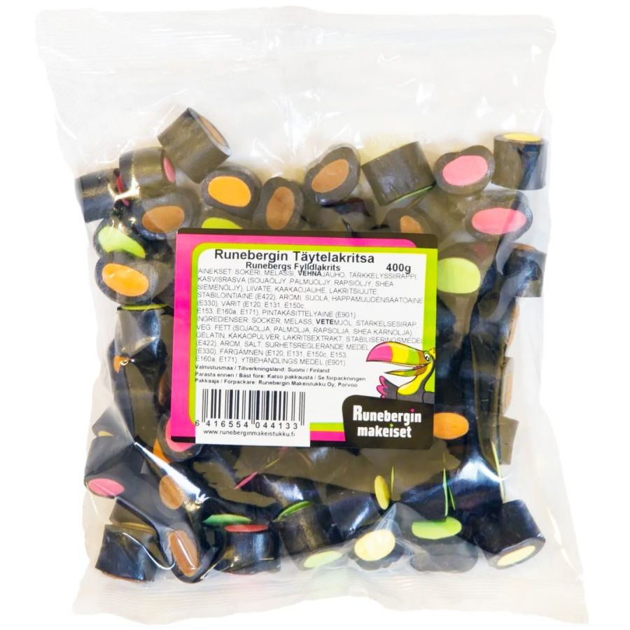 Runebergin Täytelakritsa Mix 400 g