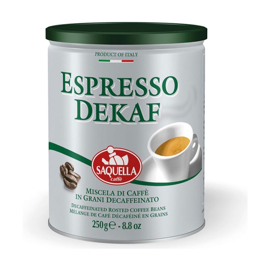 Saquella Espresso Dekaf koffeiiniton 250 g kahvipavut
