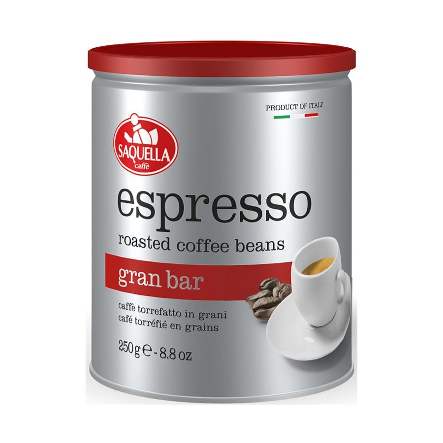 Saquella Espresso Gran Bar 250 g kaffebönor