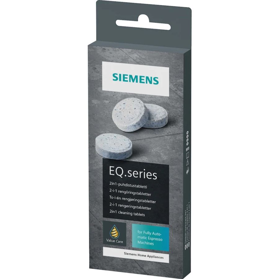 Siemens EQ.series puhdistustabletit kahvikoneelle, 10 kpl