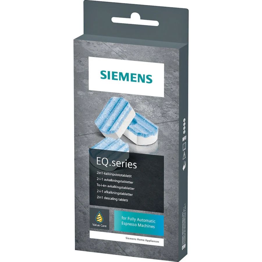 Siemens EQ.series kahvikoneen kalkinpoistotabletit, 3 kpl