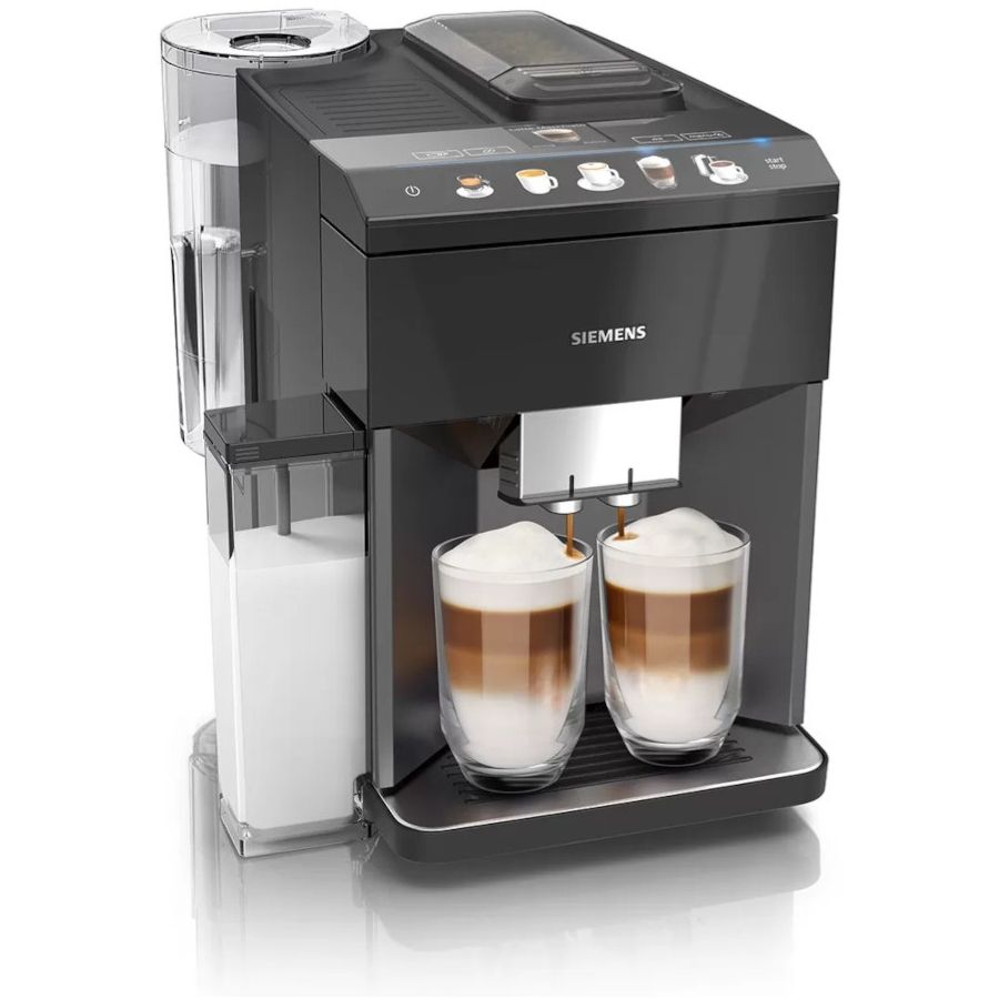 Siemens EQ.500 Integral Fully Automatic Coffee Machine, Sapphire Black Metallic