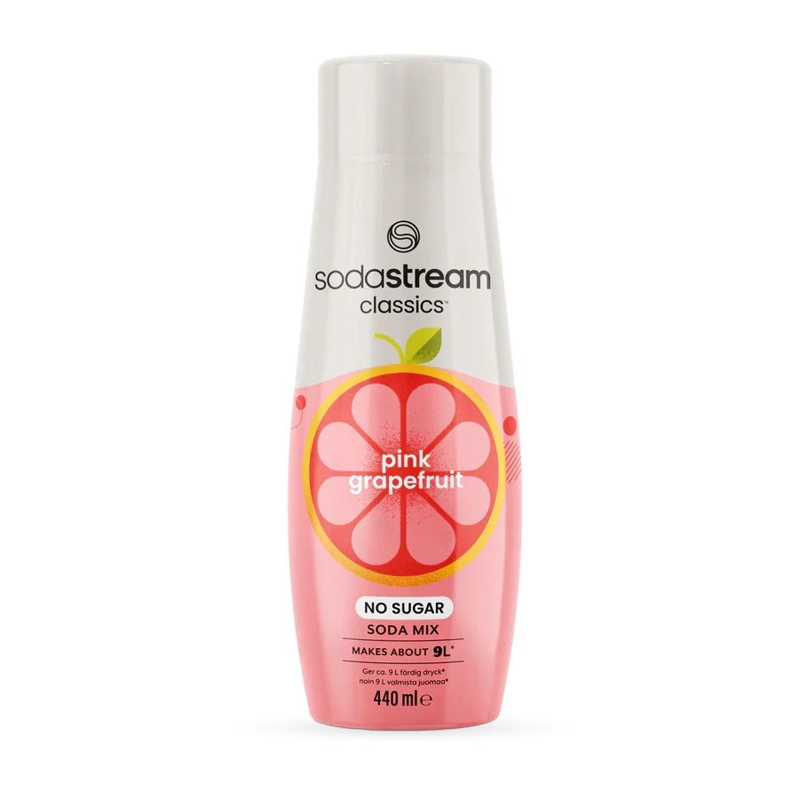 SodaStream Pink Grapefruit No Sugar juomatiiviste 440 ml