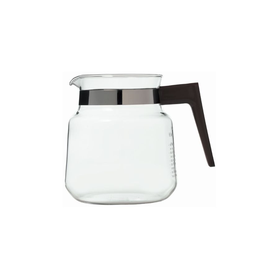 Moccamaster glass jug 1,25 litres for K-series brewers, black