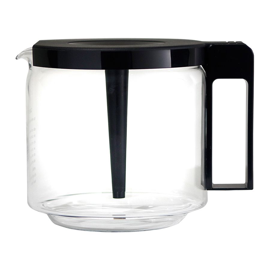 Moccamaster glass jug 1,25 litres for KBG, KBGC and CD series brewers, black lid