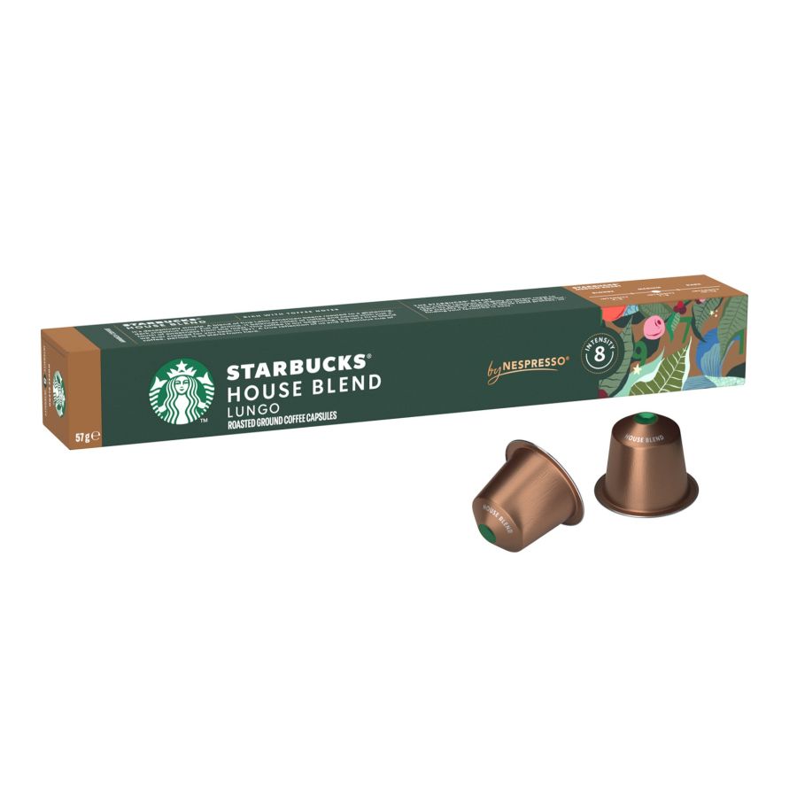 Starbucks House Blend Nespresso-yhteensopivat kahvikapselit 10 kpl