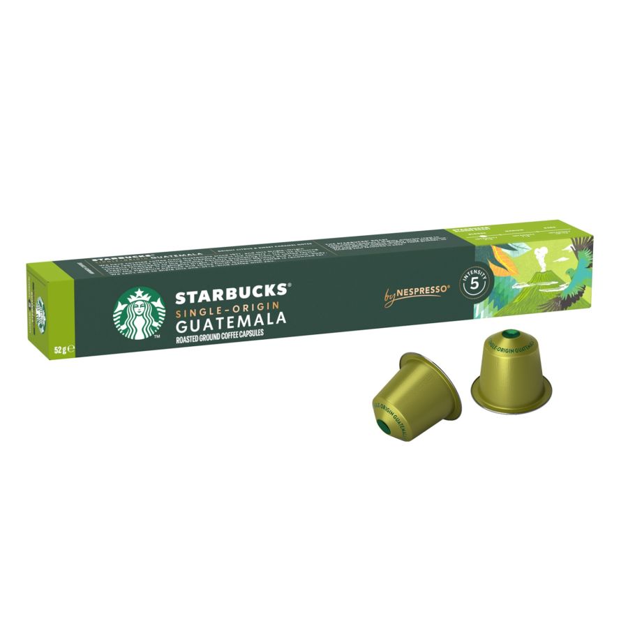Starbucks Single Origin Guatemala Nespresso-kompatibla kaffekapslar 10 st.