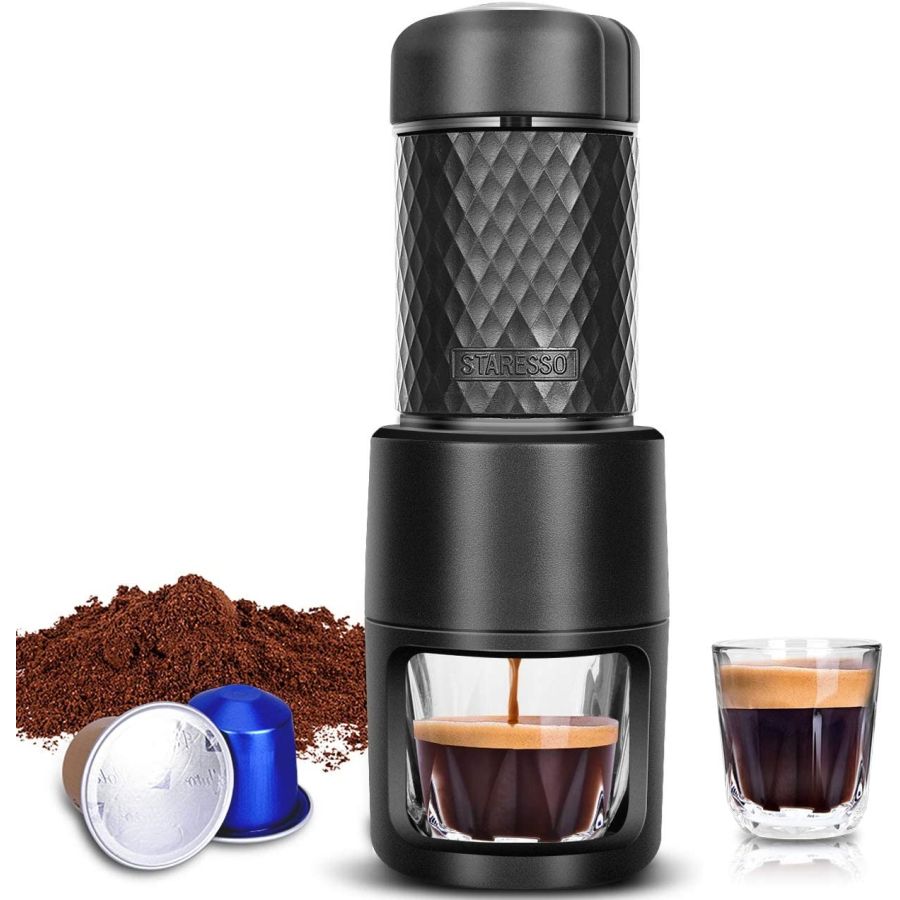 Staresso Basic (kapseli & jauhettu kahvi) kannettava espressokeitin