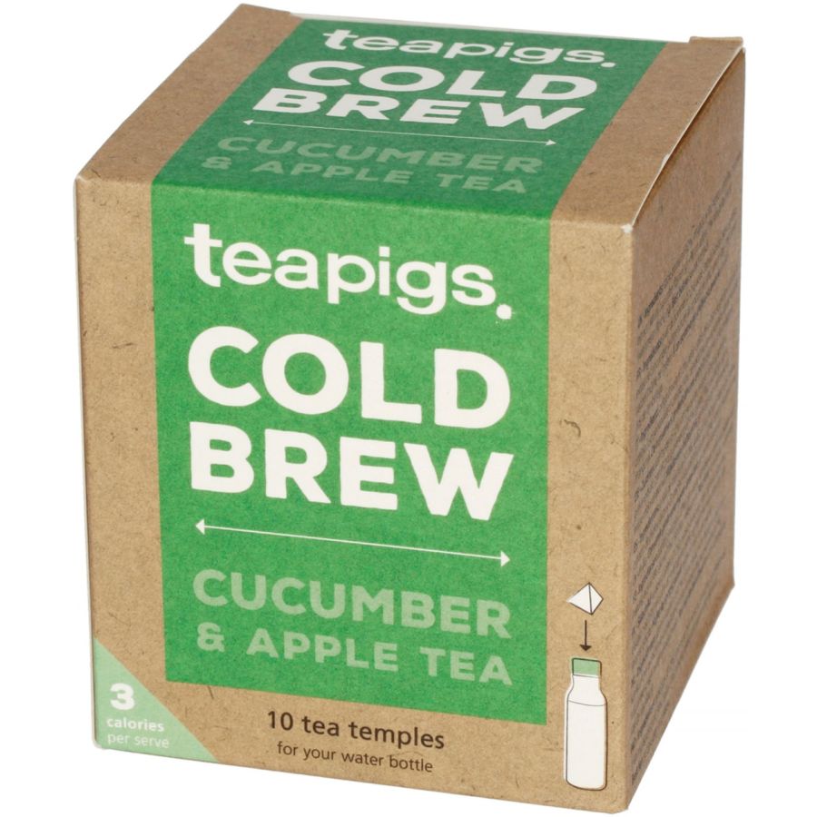 Teapigs Cold Brew Cucumber & Apple, 10 Tea Bags