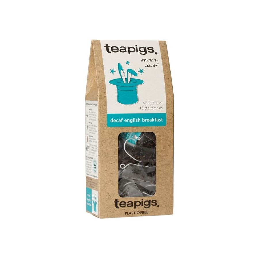 Teapigs Decaf English Breakfast - kofeiiniton tee 15 teepussia