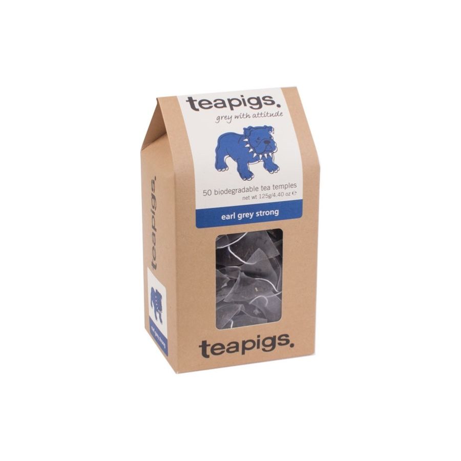 Teapigs Earl Grey Strong 50 teepussia