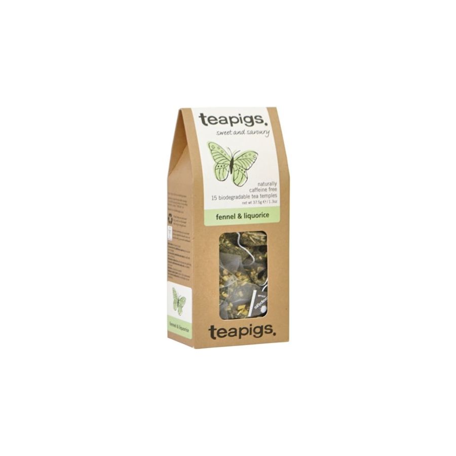 Teapigs Fennel & Liquorice Tea 15 teepussia