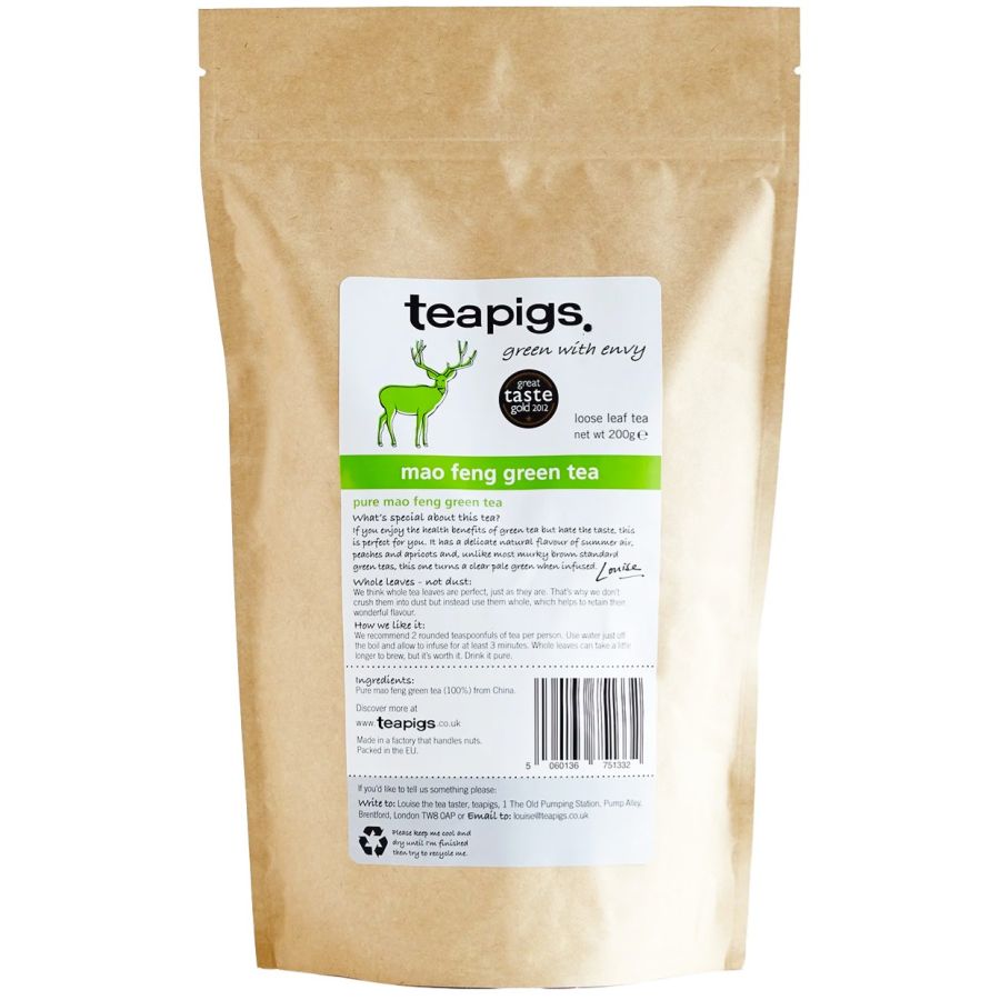 Teapigs Mao Feng Green Tea irtotee 200 g
