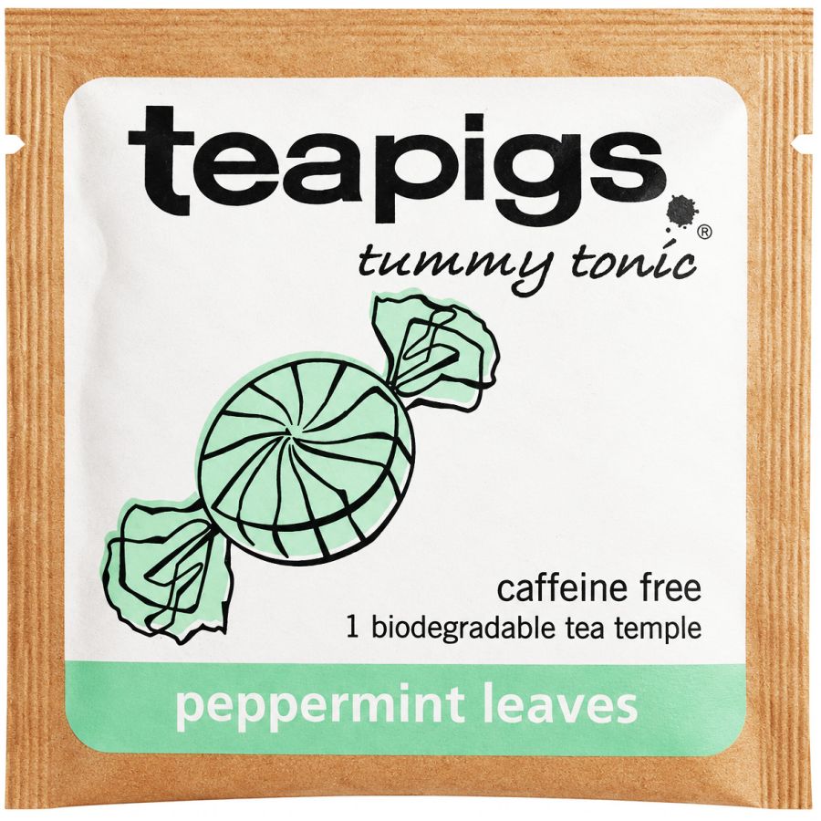 Teapigs Peppermint Leaves, låda med 50 tepåsar